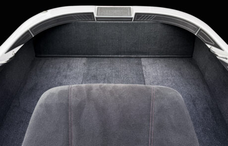 Boomerang back seat